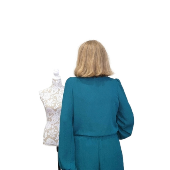 Windsor Green Romper, No Size See Measurements - Picture 2 of 4